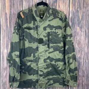 G Star Raw Women’s Cargo Line Camouflage Jacket